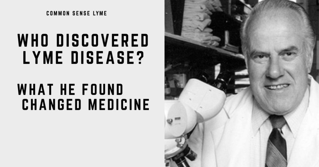 WHO DISCOVERED LYME DISEASE