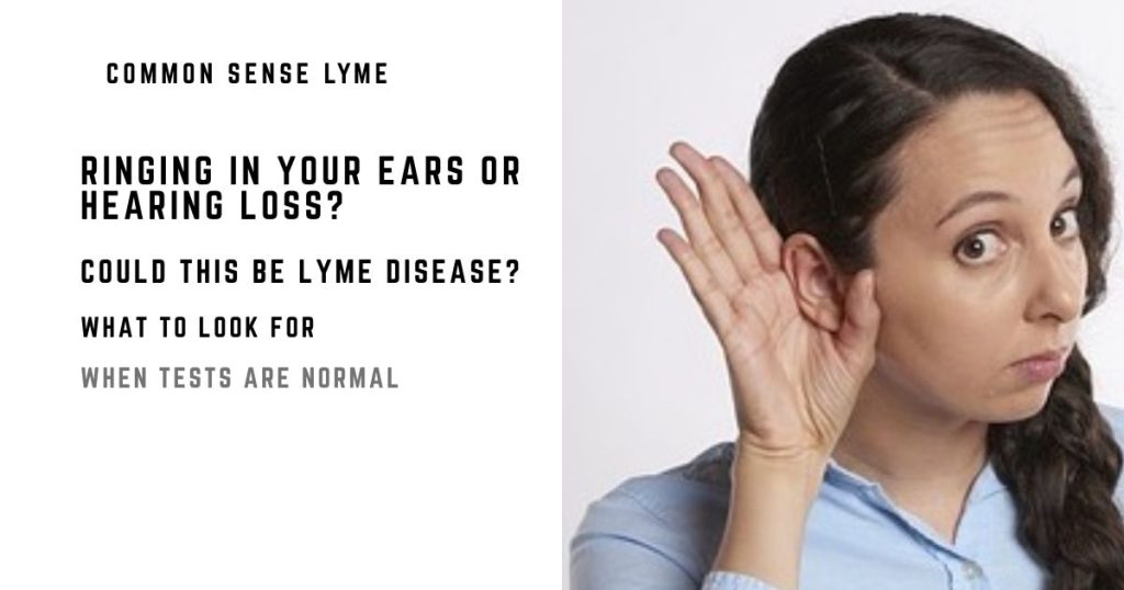 RINGING IN YOUR EARS OR HEARING LOSS?