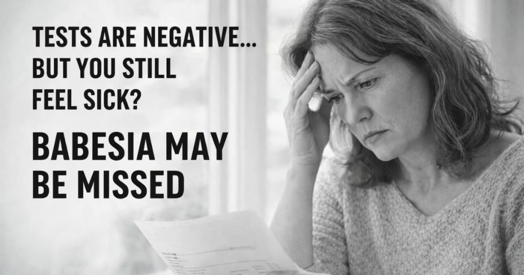 Babesia may be missed