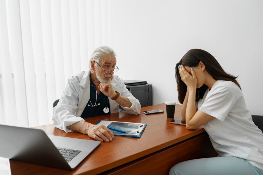 Lyme patient expressing frustration with doctor.