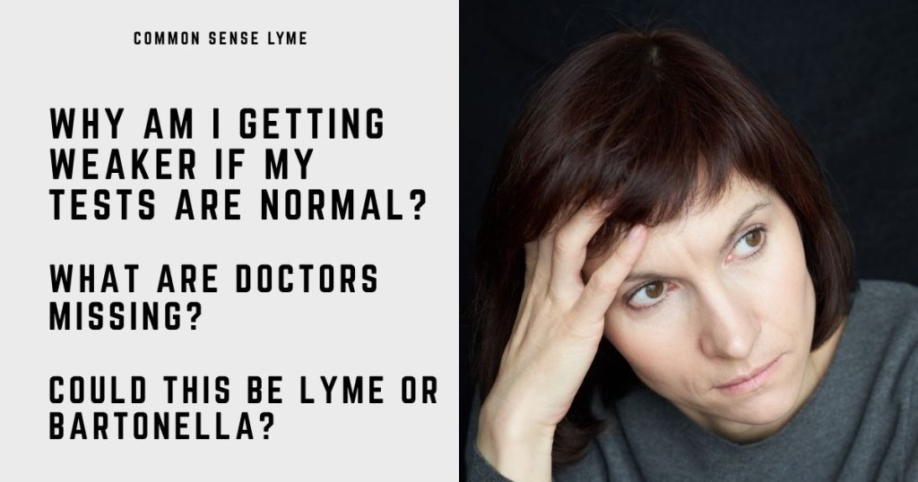 WHY AM I GETTING WEAKER IF MY TESTS ARE NORMAL