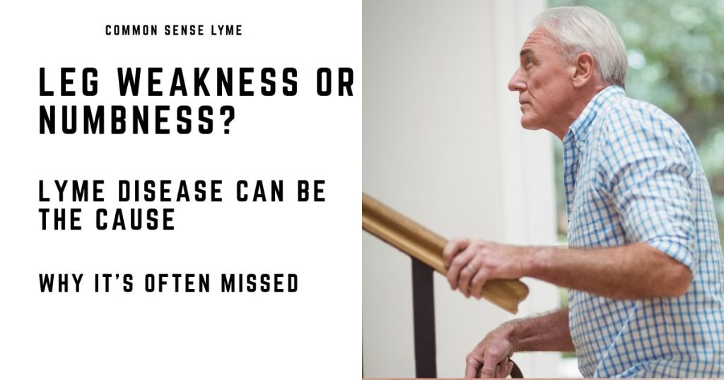 LEG WEAKNESS OR NUMBNESS?