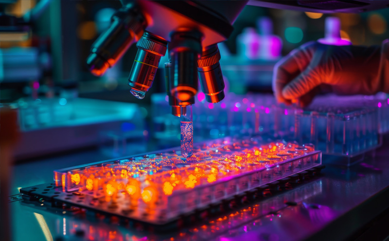 Immunofluorescence assay Lyme lab test