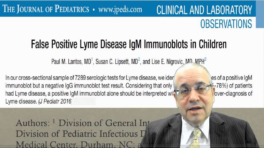 MOST CHILDREN WITH POSITIVE IGM IMMUNOBLOT FOR LYME DISEASE ARE TRULY POSITIVE