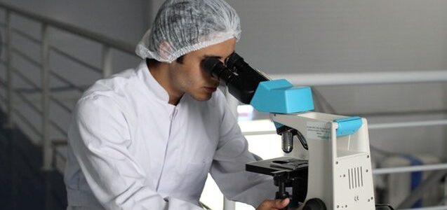 lab, microscope, testing