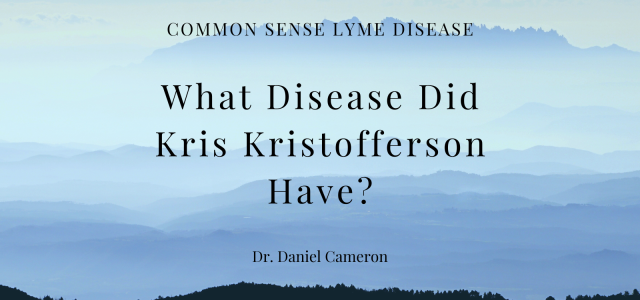 Lyme disease misdiagnosed as dementia