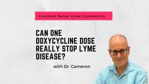 Can one doxycycline dose really stop Lyme disease?