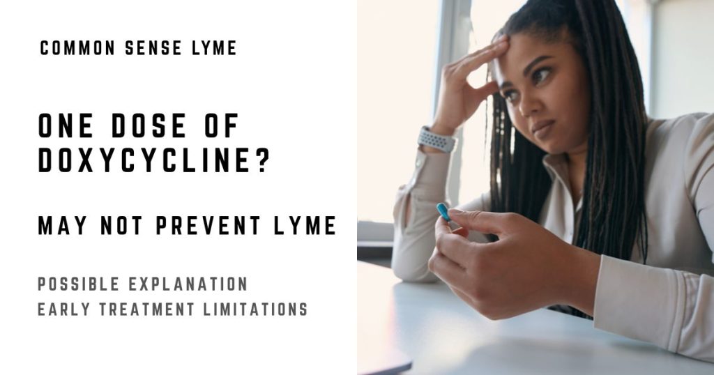 ONE DOSE OF DOXYCYCLINE