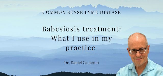 Babesiosis treatment: What I use in my practice