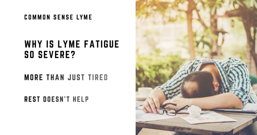WHY IS LYME FATIGUE SO SEVERE