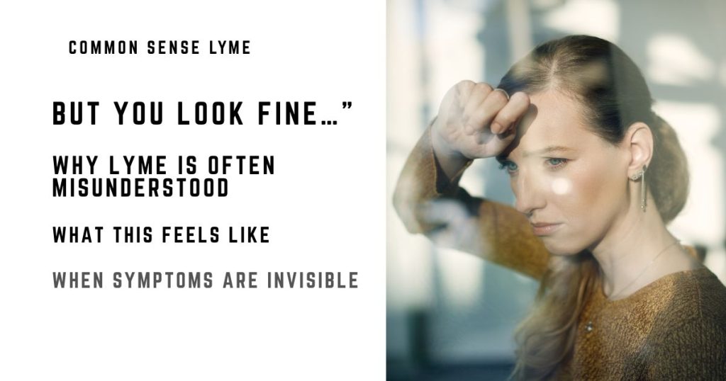 BUT YOU LOOK FINE…