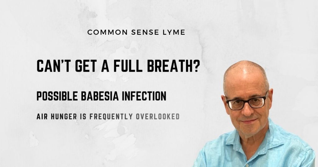 CAN’T GET A FULL BREATH