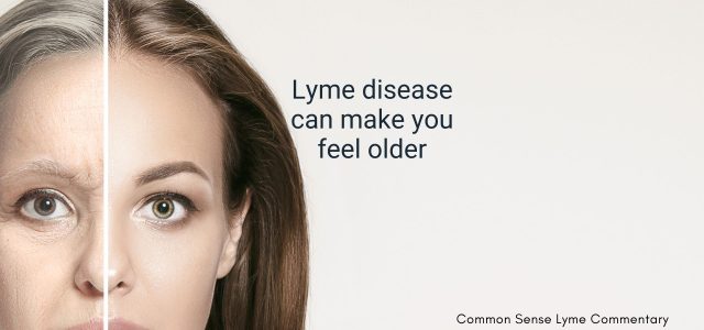Lyme disease can make you feel older