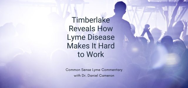 Timberlake Reveals How Lyme Disease Makes It Hard to Work