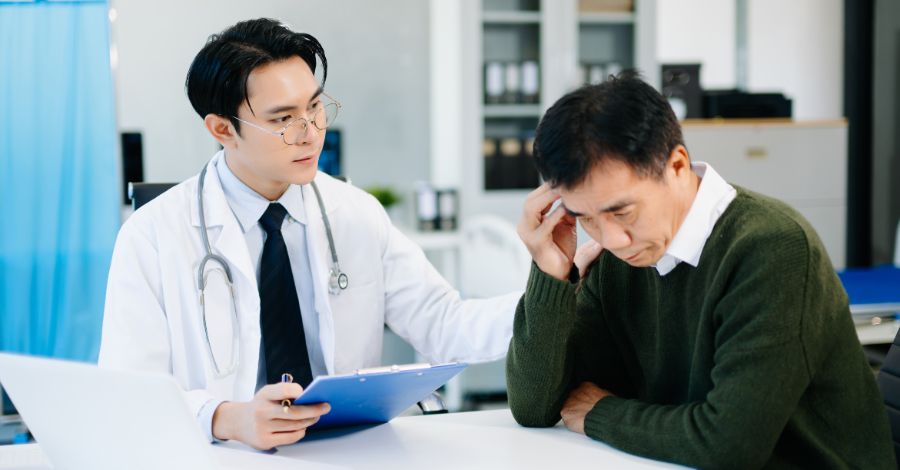 🚩 Patient with neuropsychiatric Lyme disease experiencing anxiety after being told to see a psychiatrist.