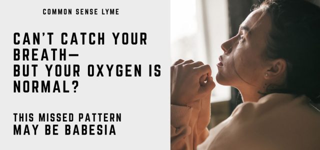 CAN’T CATCH YOUR BREATH— BUT YOUR OXYGEN IS NORMAL