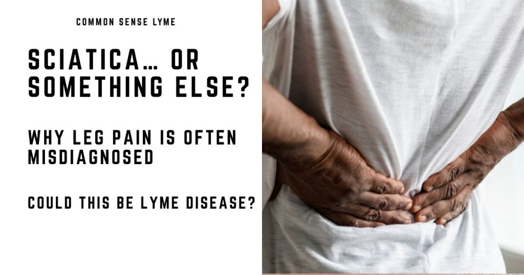 SCIATICA… OR SOMETHING ELSE