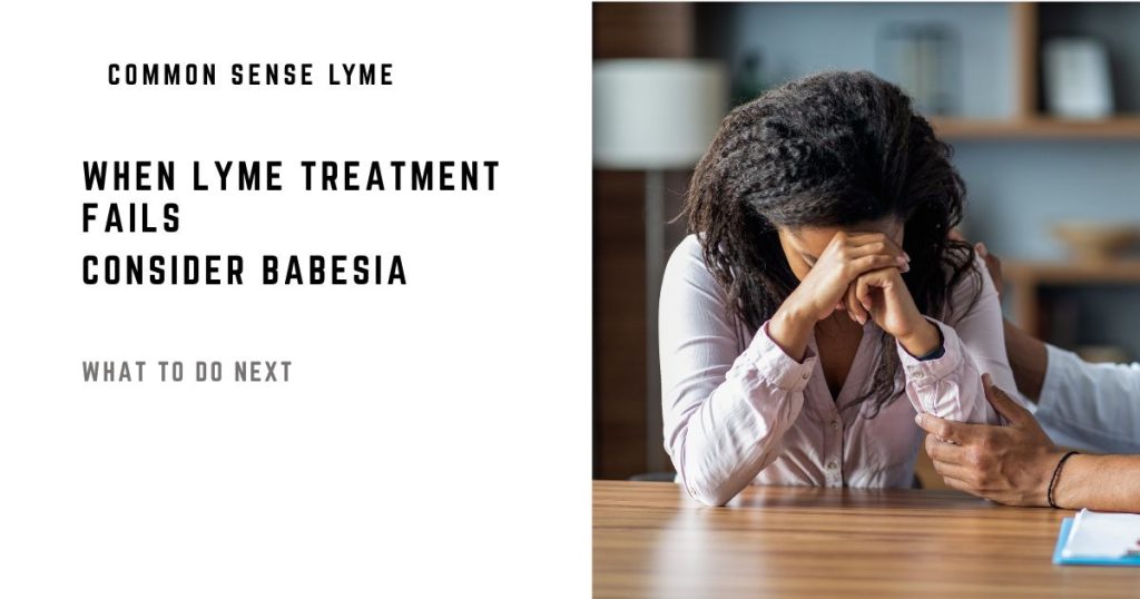 WHEN LYME TREATMENT FAILS Consider Babesia