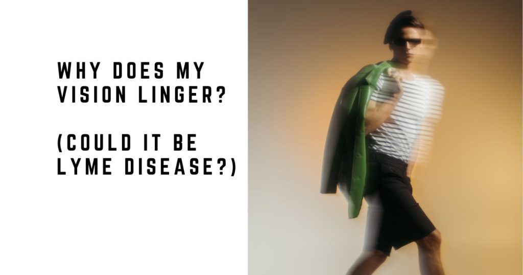 moving hand → blurred trail