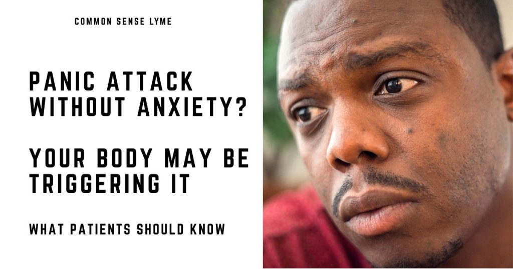 PANIC ATTACK WITHOUT ANXIETY