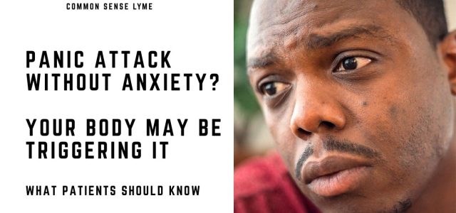 PANIC ATTACK WITHOUT ANXIETY