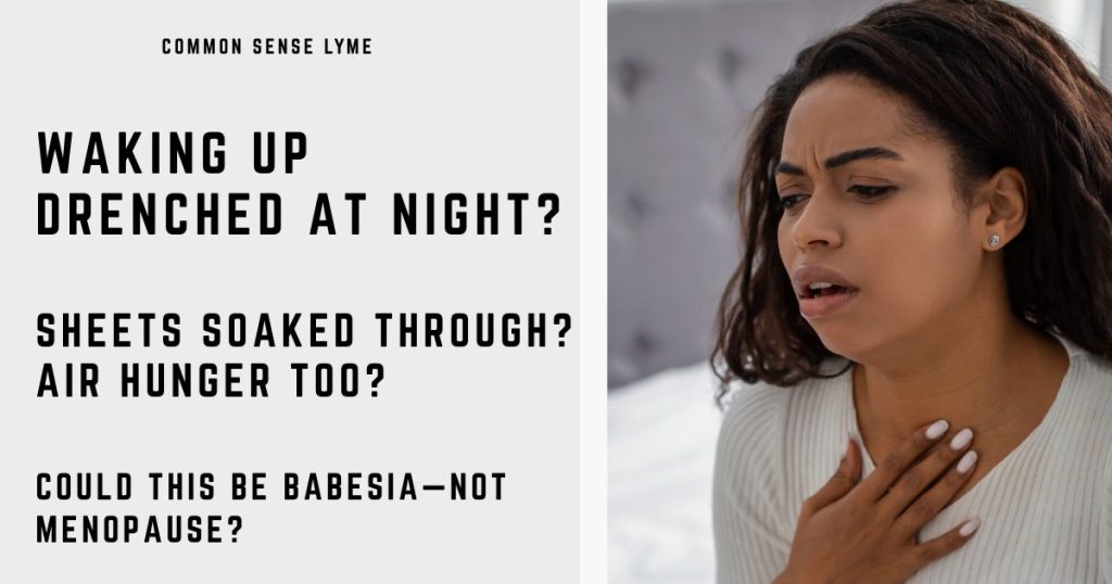 WAKING UP DRENCHED AT NIGHT