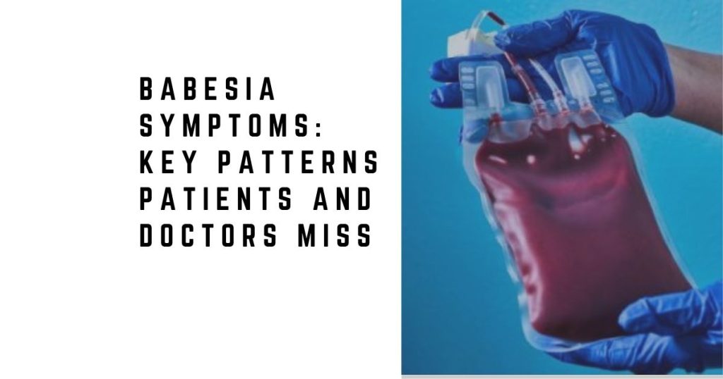 Babesia Symptoms Key Patterns Patients and Doctors