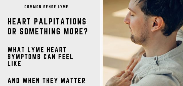 HEART PALPITATIONS OR SOMETHING MORE